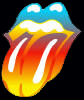 Forty Licks tongue logo